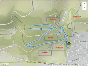 Karte Unterhalt Vitaparcours 22.06.2022